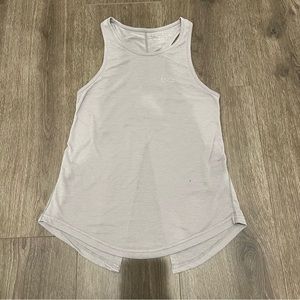 Tank top with open back